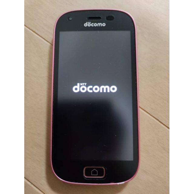 docomo　富士通 らくらくスマートフォン F-03K ピンク 本体のみ