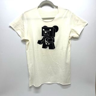 ルシアンペラフィネ(Lucien pellat-finet)のルシアンペラフィネ Lucien Pellat-Finet ロボットベアー プリント スカル トップス 半袖Ｔシャツ コットン アイボリー系(Tシャツ(半袖/袖なし))