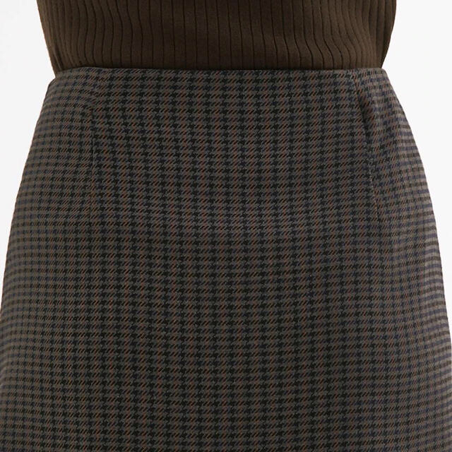 GU(ジーユー)のジーユー　チェックミニスカート レディースのスカート(ミニスカート)の商品写真