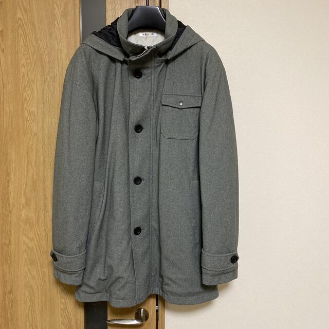 バジエフード付き中綿入りハーフコート メンズのジャケット/アウター(その他)の商品写真