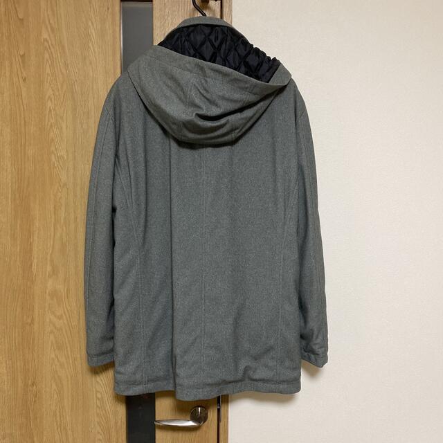 バジエフード付き中綿入りハーフコート メンズのジャケット/アウター(その他)の商品写真