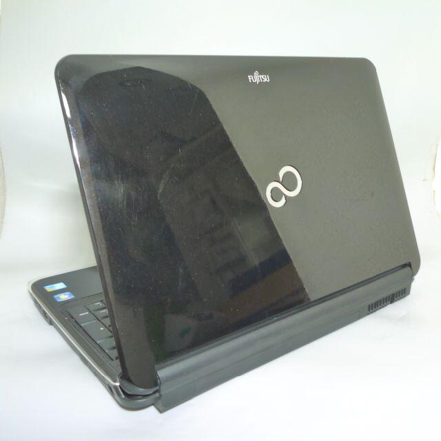 新品爆速SSD 黒色 ノートpc AH700/5B 4GB Blu-ray 無線 - ノートPC