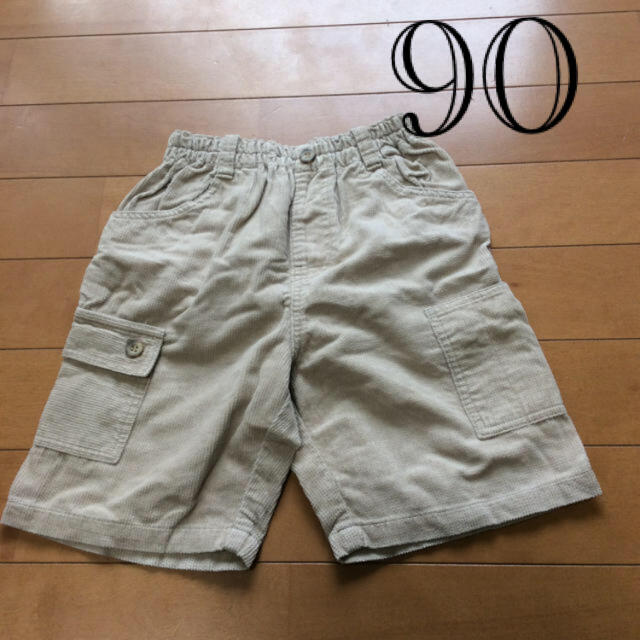 ELLE(エル)の値下げ❗️90 ELLE コーデュロイハーフパンツ キッズ/ベビー/マタニティのキッズ服男の子用(90cm~)(パンツ/スパッツ)の商品写真