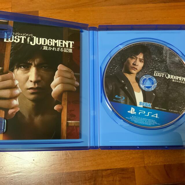 LOST JUDGMENT：裁かれざる記憶 PS4 エンタメ/ホビーのゲームソフト/ゲーム機本体(家庭用ゲームソフト)の商品写真