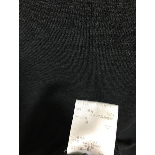 BURBERRY BLACK LABEL(バーバリーブラックレーベル)の【美品】BURBERRY BLACKLABEL ボタンニット メンズのトップス(ニット/セーター)の商品写真