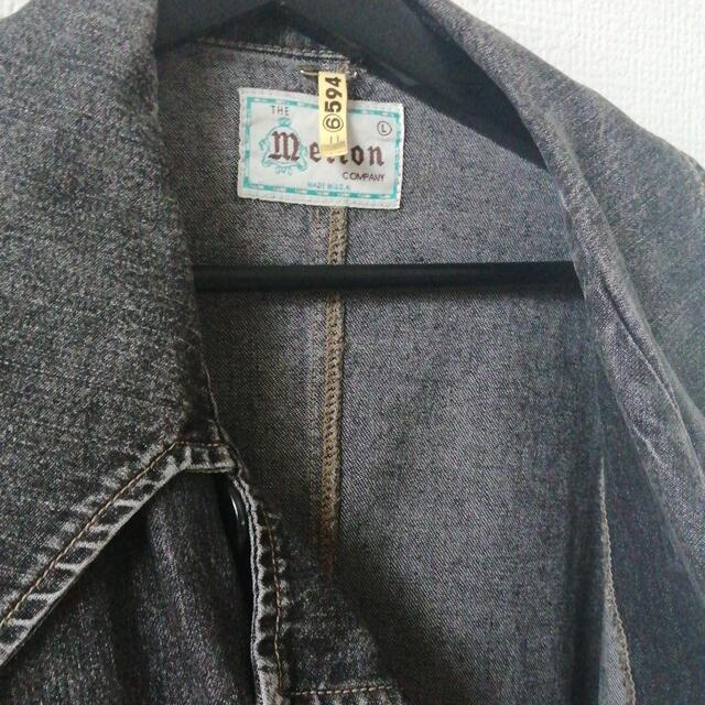 vintage made in USA melton denim jkt f メンズのジャケット/アウター(Gジャン/デニムジャケット)の商品写真