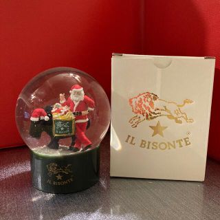 イルビゾンテ(IL BISONTE)のイルビゾンテ 非売品 Xmas サンタ スノードーム(ノベルティグッズ)