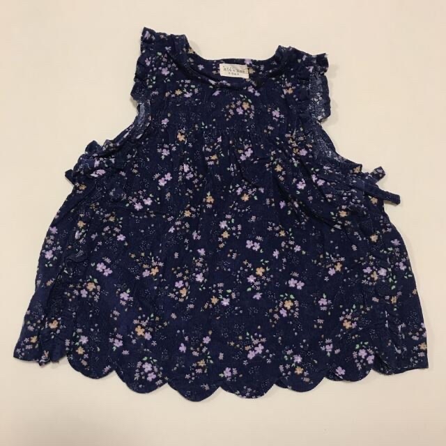 kid’s zoo(キッズズー)のキッズズー 90cm 2枚setトップス キッズ/ベビー/マタニティのキッズ服女の子用(90cm~)(Tシャツ/カットソー)の商品写真