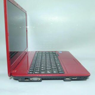 レッド ノートPC LS350CS6R 4GB 750G RW 無線