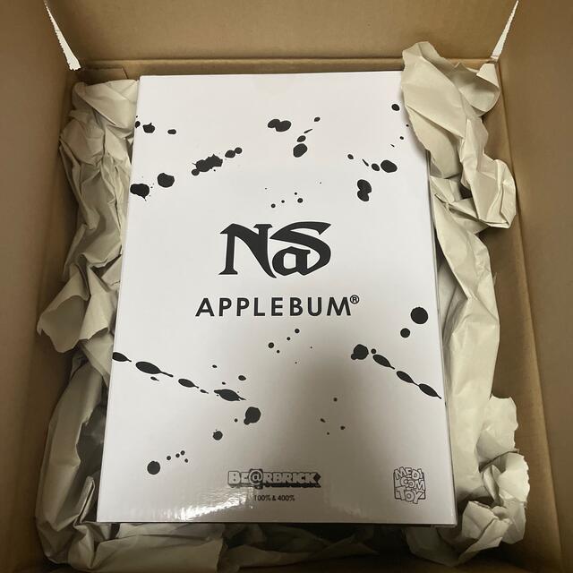 輝い MEDICOM 400% & "Nas"100% APPLEBUMBE@RBRICK × NAS - TOY その他 輝い MEDICOM 400% & "Nas"100% APPLEBUMBE@RBRICK × NAS - TOY その他