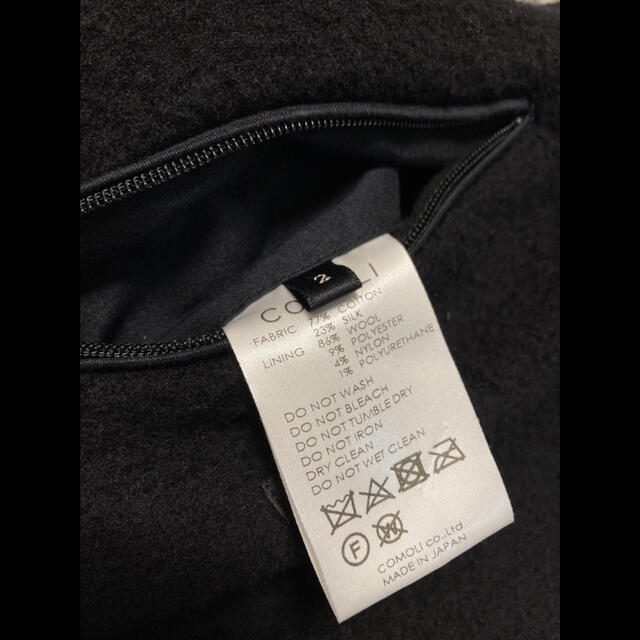 COMOLI(コモリ)の【美品】20AW comoli コットンシルク フーデッド コート サイズ2 メンズのジャケット/アウター(その他)の商品写真