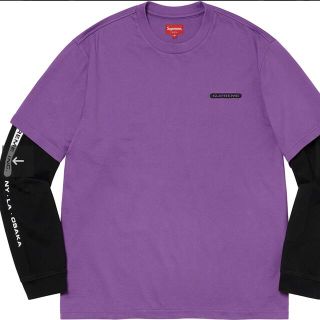 シュプリーム(Supreme)のSupreme Inc Paneled L/S TOP(Tシャツ/カットソー(七分/長袖))