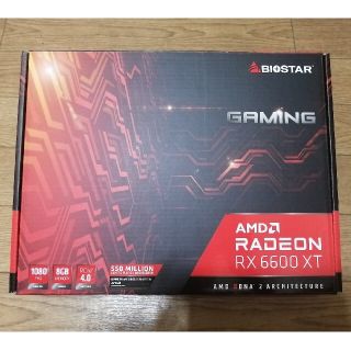 新品未開封　RX 6600 XT GAMING  8G(PC周辺機器)