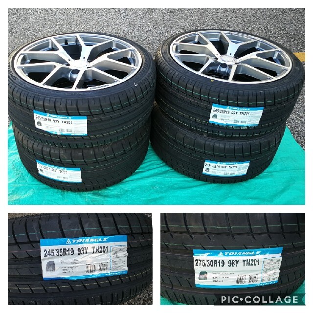 ベンツ Ｅクラス W212 　19インチタイヤとホイール付き245/35R19