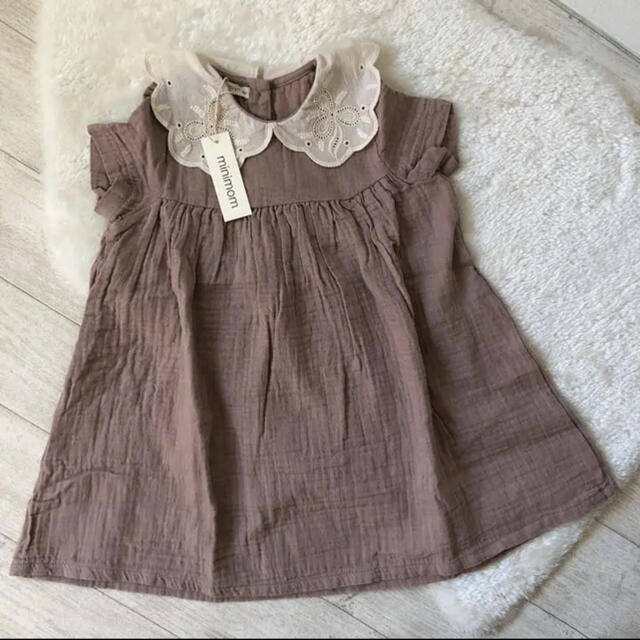 Caramel baby&child (キャラメルベビー&チャイルド)のMINIMOM frances dress (powder) キッズ/ベビー/マタニティのキッズ服女の子用(90cm~)(ワンピース)の商品写真