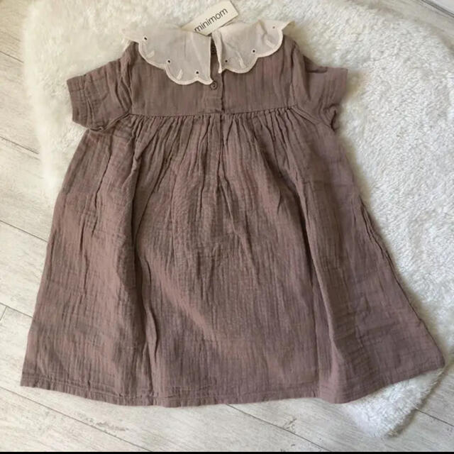 Caramel baby&child (キャラメルベビー&チャイルド)のMINIMOM frances dress (powder) キッズ/ベビー/マタニティのキッズ服女の子用(90cm~)(ワンピース)の商品写真