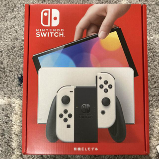 ニンテンドースイッチ(Nintendo Switch)の新型 Nintendo Switch 有機ELモデル ホワイト 本体(家庭用ゲーム機本体)