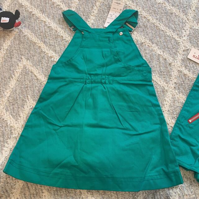 キムラタン　ロンパース　ワンピース  ショートオール　90 95 キッズ/ベビー/マタニティのキッズ服女の子用(90cm~)(ワンピース)の商品写真