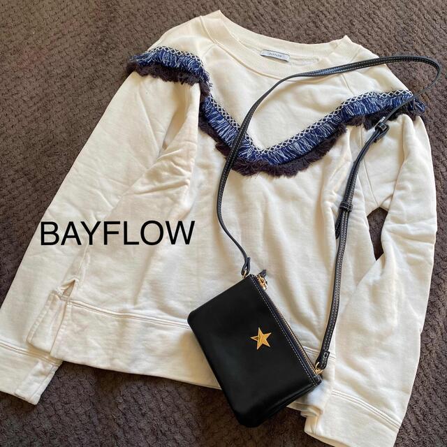 BAYFLOW(ベイフロー)のベイフロー フリンジ プルオーバー トレーナー スウェット レディースのトップス(トレーナー/スウェット)の商品写真