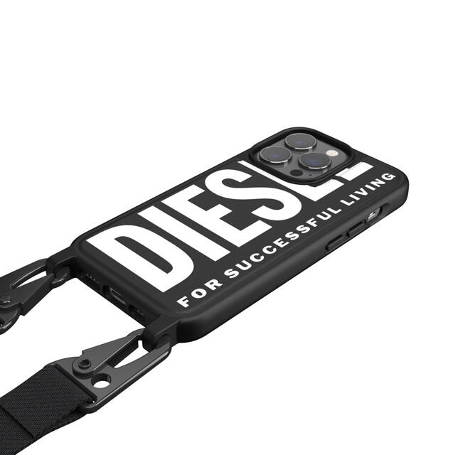 DIESEL(ディーゼル)の新品⭐︎DIESEL iPhone13Pro BK/WH ネックストラップ付き スマホ/家電/カメラのスマホアクセサリー(iPhoneケース)の商品写真