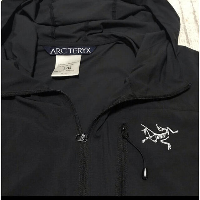 ARC'TERYX(アークテリクス)のアークテリクス　パーカー　黒 メンズのトップス(パーカー)の商品写真