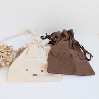 シマムラ(しまむら)の【新品】ミッフィー＆ボリス　巾着ポシェット　2個セット(その他)