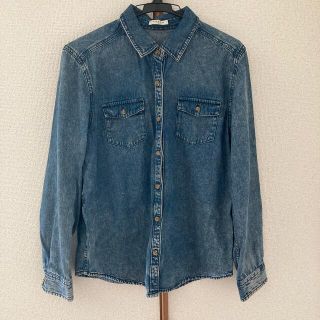 コルザ(COLZA)の秋用デニムジャケット美品　colza Lサイズ(Gジャン/デニムジャケット)