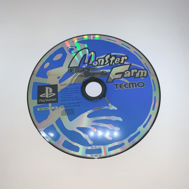 PlayStation(プレイステーション)のTECMO テクモ モンスターファーム PS エンタメ/ホビーのゲームソフト/ゲーム機本体(携帯用ゲームソフト)の商品写真