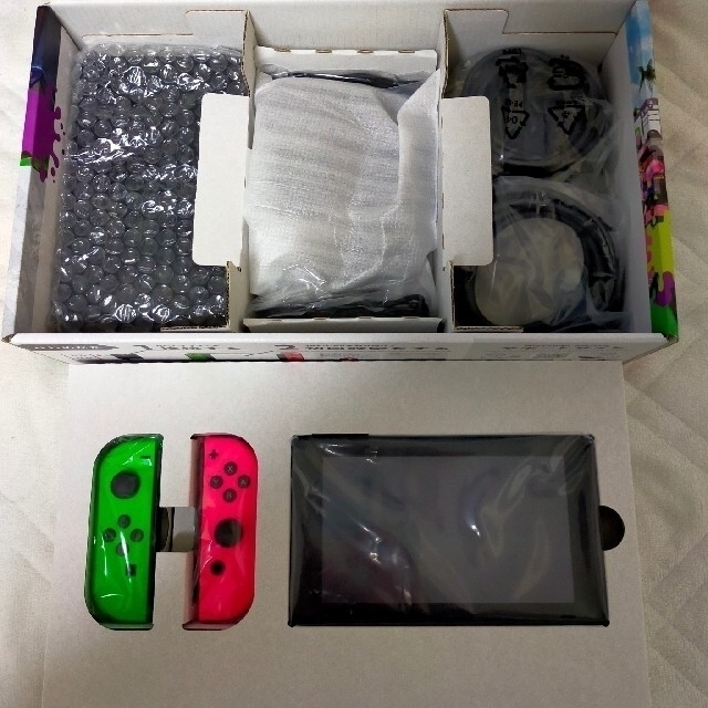 ニンテンドースイッチ 本体 スプラトゥーン2セット ニンテンドースイッチ 本体 スプラトゥーン2セット