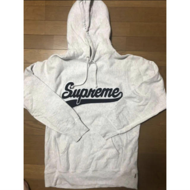 15AW Supreme Script Hooded Sweatshirt