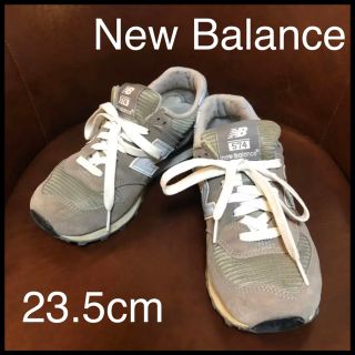 ニューバランス(New Balance)の値下げ！new balance 574★スニーカー★23.5cm★グレー(スニーカー)