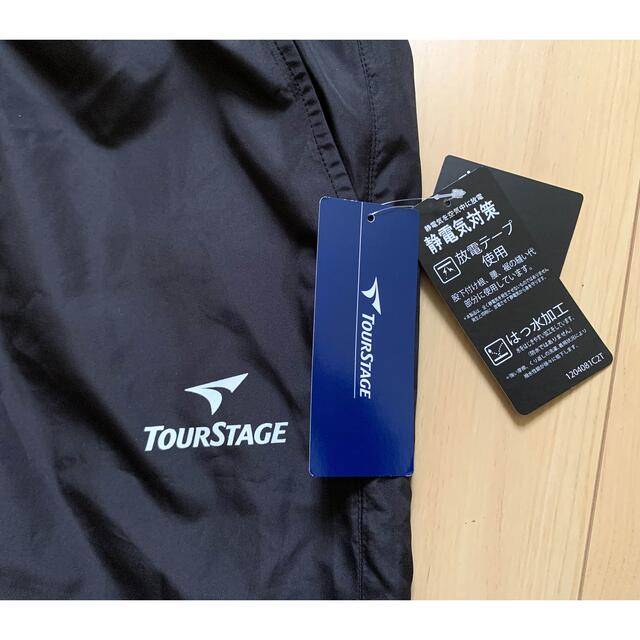 TOURSTAGE(ツアーステージ)の新品タグつき TOUR STAGE ツアーステージ 暖パンツ L ブラック スポーツ/アウトドアのゴルフ(ウエア)の商品写真