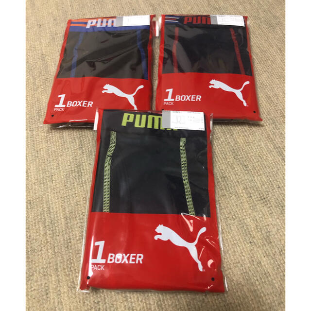 PUMA(プーマ)のPUMA140センチ　ボクサーパンツ（下着）3点 キッズ/ベビー/マタニティのキッズ服男の子用(90cm~)(下着)の商品写真