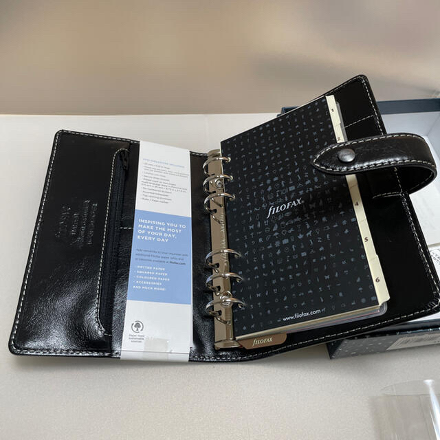 値下げ‼️新品★FILOFAX システム手帳　バイブルサイズ