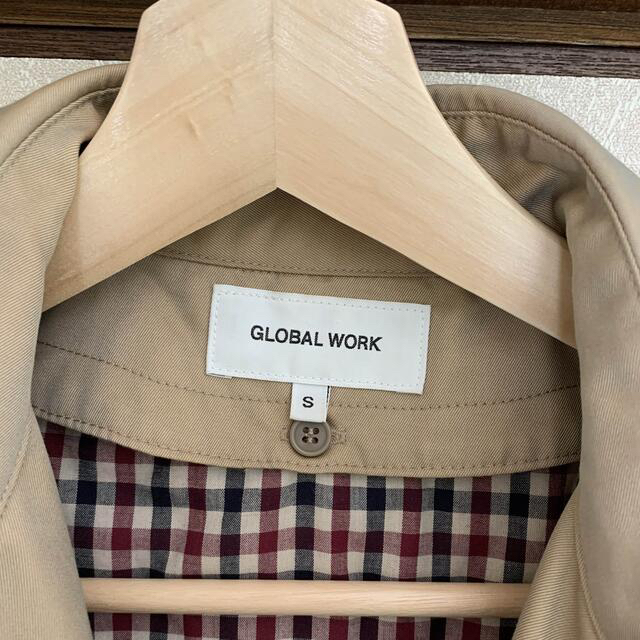 GLOBAL WORK(グローバルワーク)の#GLOBAL  WORK.  トレンチコート レディースのジャケット/アウター(トレンチコート)の商品写真