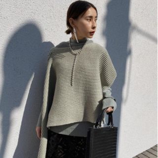 アメリヴィンテージ(Ameri VINTAGE)の最終値下げ 4WAY MUFFLER LAYERED KNIT(ニット/セーター)