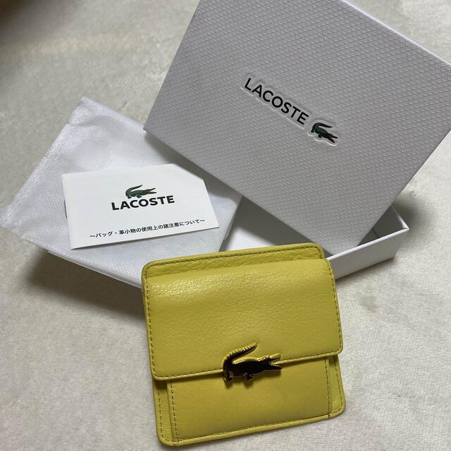 LACOSTE - 【年末年始限定値下げ】ラコステ LACOSTE ミニ財布カード 