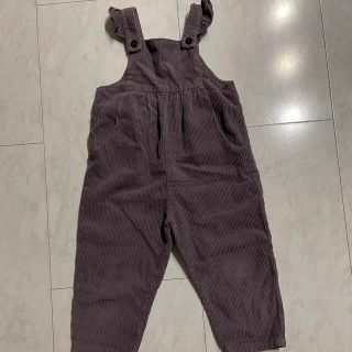 ザラキッズ(ZARA KIDS)の綾美様　専用zara kids サロペット　パープル　104(パンツ/スパッツ)