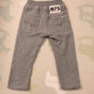 エムピーエス(MPS)のRight-on MPS グレー　パンツ　スウェット生地　100サイズ(パンツ/スパッツ)