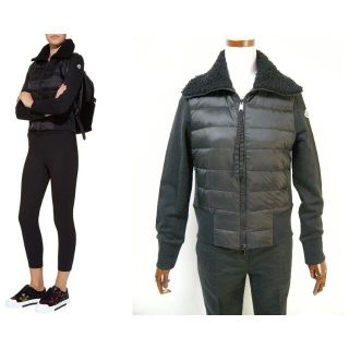 MONCLER - サイズM□モンクレール新品本物スウェット切替ボア