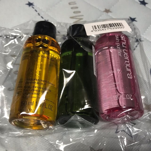 shu uemura(シュウウエムラ)のシュウウエムラ　クレンジング3本セット コスメ/美容のスキンケア/基礎化粧品(クレンジング/メイク落とし)の商品写真