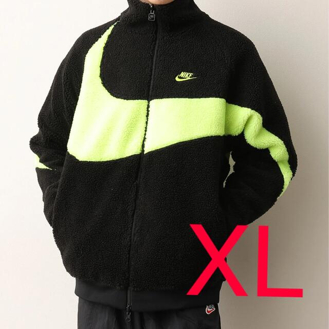 NIKE ナイキ ボア フリース VM スウッシュ フルジップ リバ XL