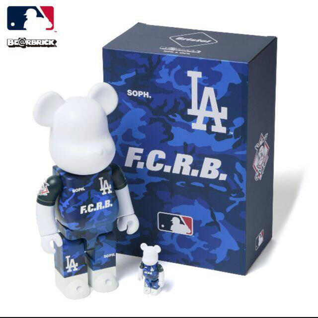 MEDICOM TOY(メディコムトイ)のF.C.Real Bristol BE@RBRICK F.C.R.B. MLB エンタメ/ホビーのフィギュア(その他)の商品写真