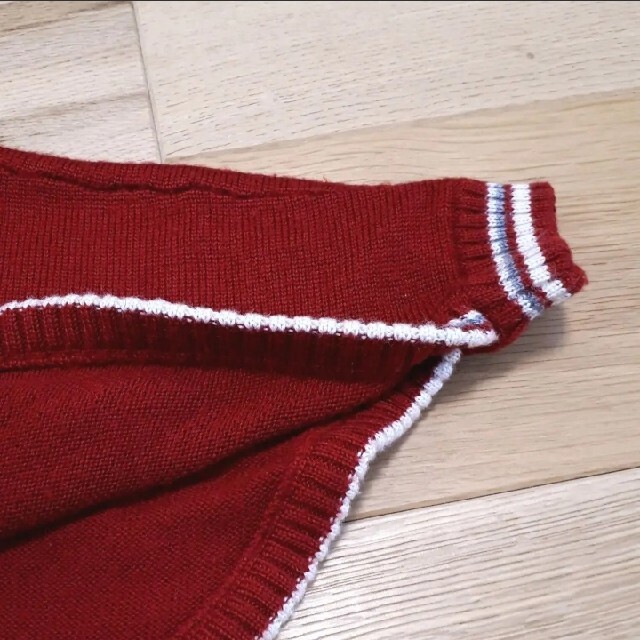 COMME CA ISM コムサイズム ポンチョ 70サイズ 80サイズ 赤