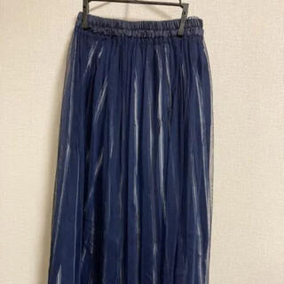 テチチ(Techichi)のei様専用 チュールスカート ロングスカート ブルー(ロングスカート)
