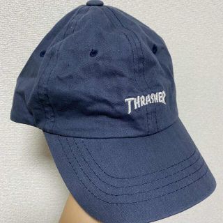 スラッシャー(THRASHER)のTHRASHER キャップ ネイビー(キャップ)