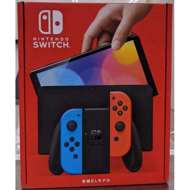 メーカー保証１年発送方法Nintendo Switch　有機ELモデル　新品未開封　スイッチ本体送料込