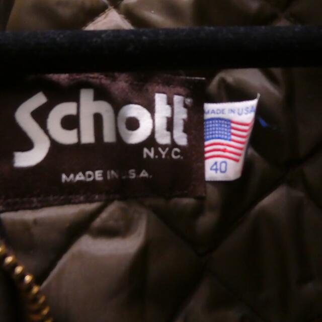 schott(ショット)のSCHOTT 茶芯シングルライダース メンズのジャケット/アウター(レザージャケット)の商品写真