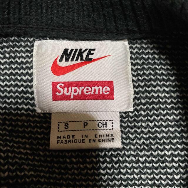 Supreme(シュプリーム)の19ss Supreme NIKE Swoosh Sweater セーター　s メンズのトップス(ニット/セーター)の商品写真