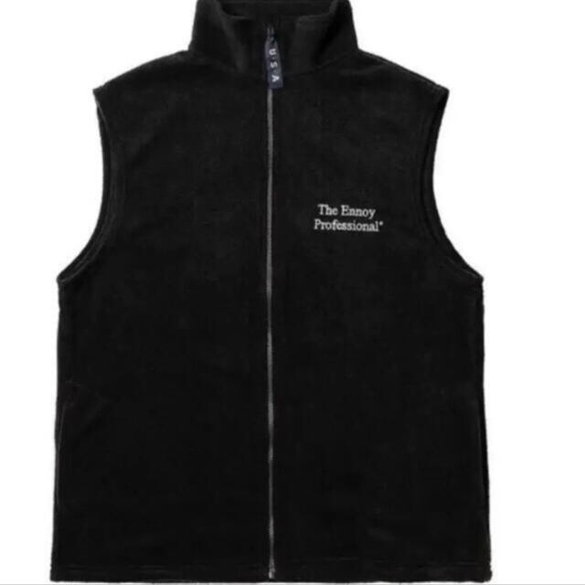 700fill fleece vest フリースベスト L BLACK - www.sorbillomenu.com